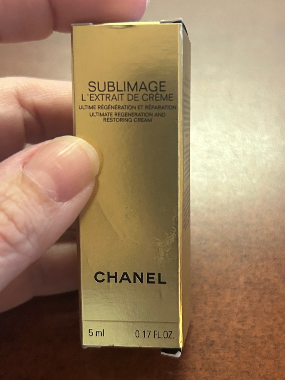 Chanel Sublimage L’Extrait de Crème Mini 5ml Luxury Regenerating Face Cream